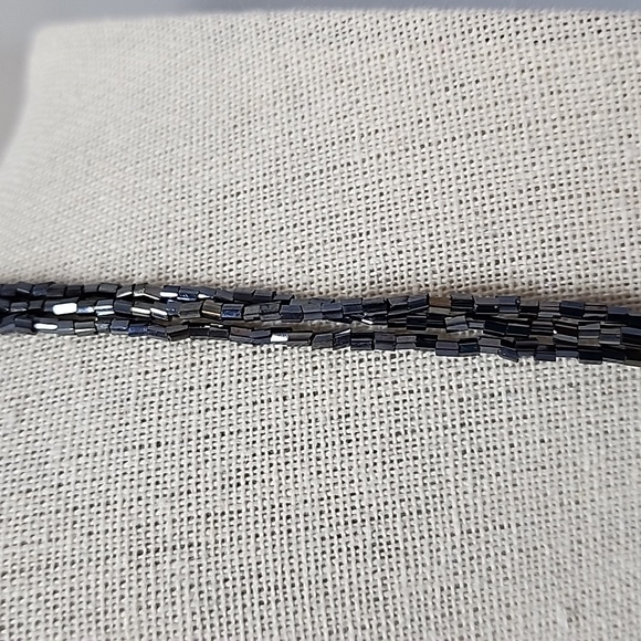 VTG Glass Seed Bead Necklace - Picture 6 of 12